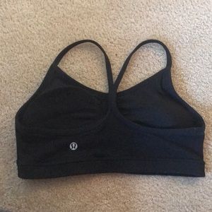 Lululemon black racerback bra size 6